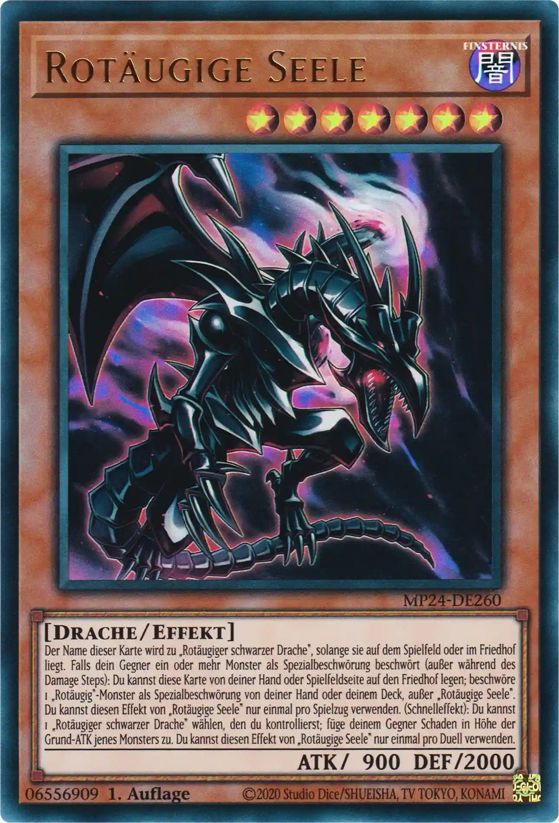 Rotäugige Seele Yu-Gi-Oh! Karte MP24-DE260 Ultra Rare