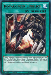 Rotäugiger Einblick Yu-Gi-Oh! Karte INOV-DE060 Rare