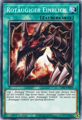 Rotäugiger Einblick Yu-Gi-Oh! Karte LDS1-DE019 Common