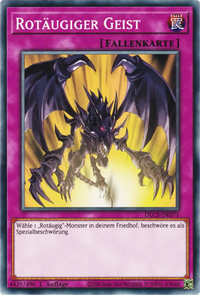Rotäugiger Geist Yu-Gi-Oh! Karte DLCS-DE071 Common