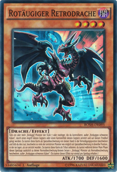 Rotäugiger Retrodrache Yu-Gi-Oh! Karte BOSH-DE095 Super Rare
