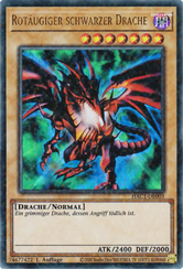 Rotäugiger schwarzer Drache Yu-Gi-Oh! Karte HAC1-DE003 Ultra Parallel Rare