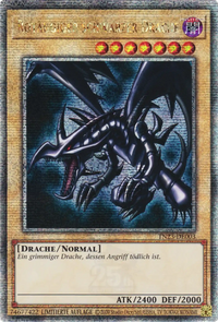 Rotäugiger schwarzer Drache Yu-Gi-Oh! Karte TN23-DE003 Quarter Century Secret Rare