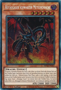 Rotäugiger schwarzer Meteordrache Yu-Gi-Oh! Karte MP24-DE107 Secret Rare