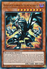 Rotäugiger schwarzer Vollmetalldrache Yu-Gi-Oh! Karte ROTA-DE005 Ultra Rare