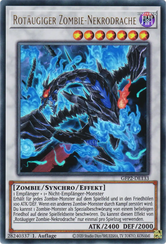 Rotäugiger Zombie-Nekrodrache Yu-Gi-Oh! Karte GFP2-DE133 Ultra Rare
