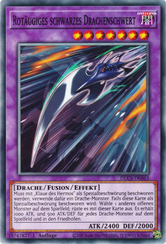 Rotäugiges schwarzes Drachenschwert Yu-Gi-Oh! Karte DLCS-DE063 Common