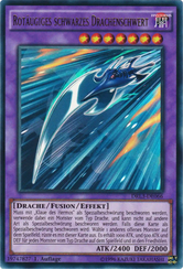 Rotäugiges schwarzes Drachenschwert Yu-Gi-Oh! Karte DRL3-DE066 Ultra Rare