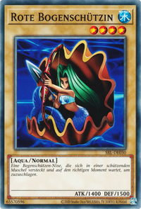 Rote Bogenschützin Yu-Gi-Oh! Karte SRL-DE030 Common