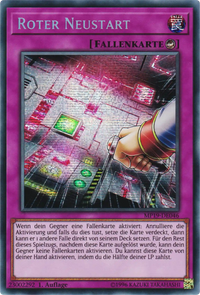 Roter Neustart Yu-Gi-Oh! Karte MP19-DE046 Secret Rare