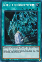 Rückkehr der Drachenherren Yu-Gi-Oh! Karte RA03-DE060 Secret Rare