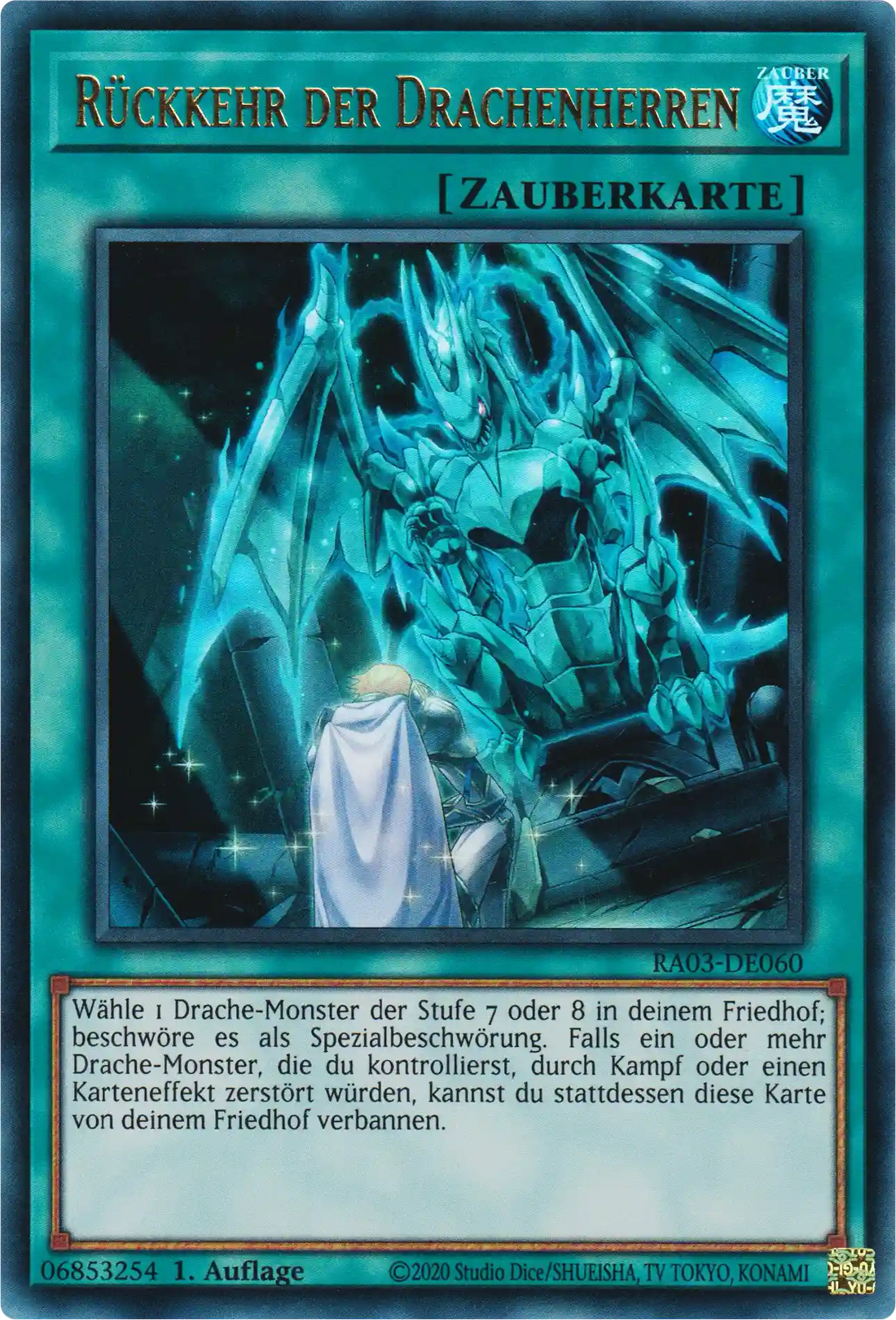 Rückkehr der Drachenherren Yu-Gi-Oh! Karte RA03-DE060 Ultra Rare
