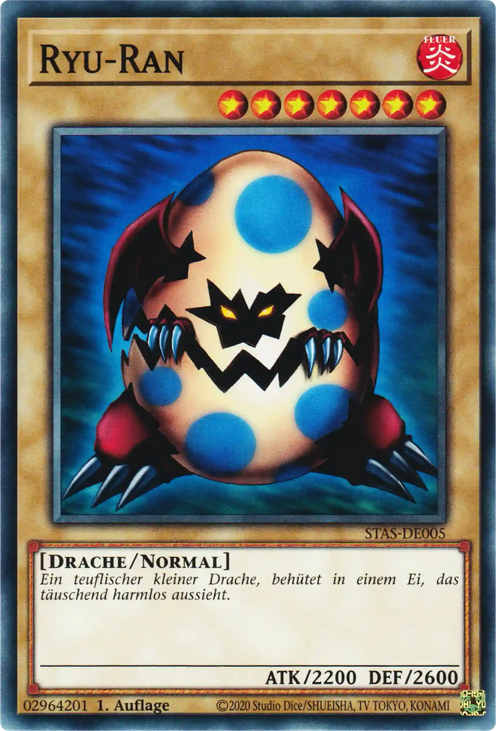 Ryu-Ran Yu-Gi-Oh! Karte STAS-DE005 Common