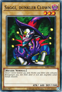 Saggi, dunkler Clown Yu-Gi-Oh! Karte MRD-DE066 Common