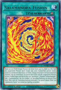 Salamandra-Fusion Yu-Gi-Oh! Karte MZMI-DE007 Rare