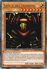 Sanga des Donners Yu-Gi-Oh! Karte MAZE-DE032 Rare