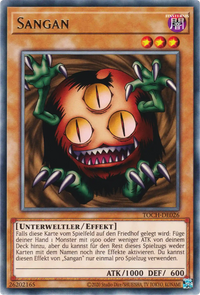 Sangan Yu-Gi-Oh! Karte TOCH-DE026 Rare