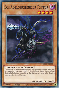 Schädelsuchender Ritter Yu-Gi-Oh! Karte LDS3-DE005 Common