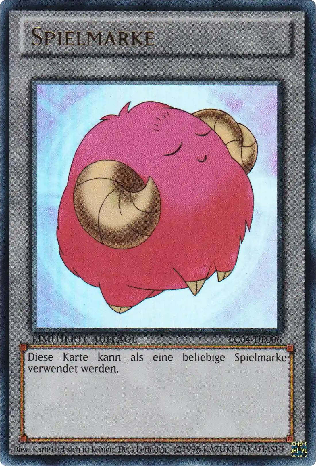 Schaf-Spielmarke Yu-Gi-Oh! Karte LC04-DE006 Ultra Rare
