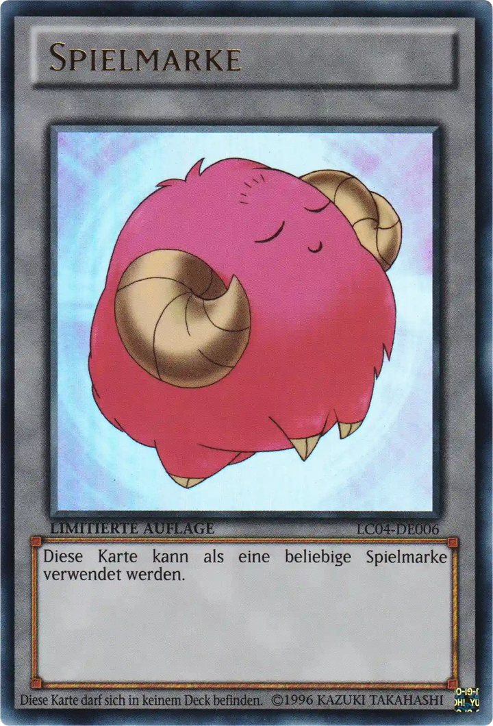 Schaf-Spielmarke Yu-Gi-Oh! Karte LC04-DE006 Ultra Rare