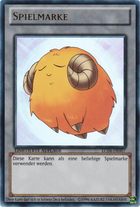 Schaf-Spielmarke Yu-Gi-Oh! Karte LC04-DE007 Ultra Rare