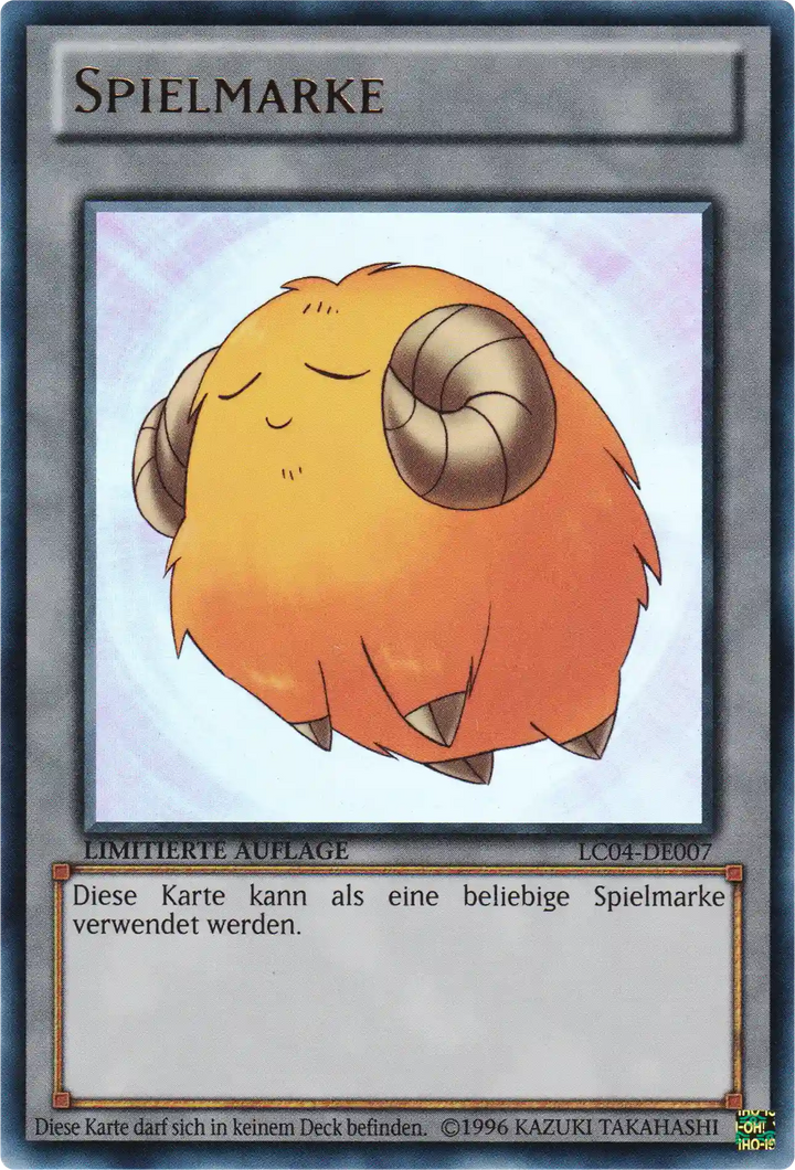 Schaf-Spielmarke Yu-Gi-Oh! Karte LC04-DE007 Ultra Rare