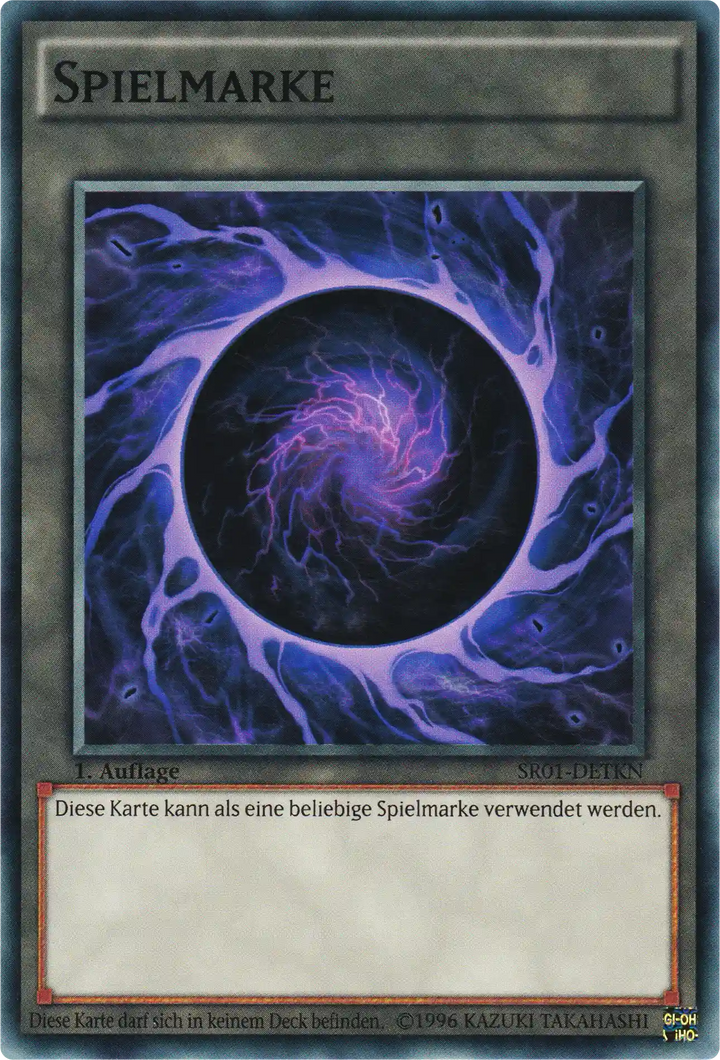 Schatten-Spielmarke Yu-Gi-Oh! Karte SR01-DETKN Common