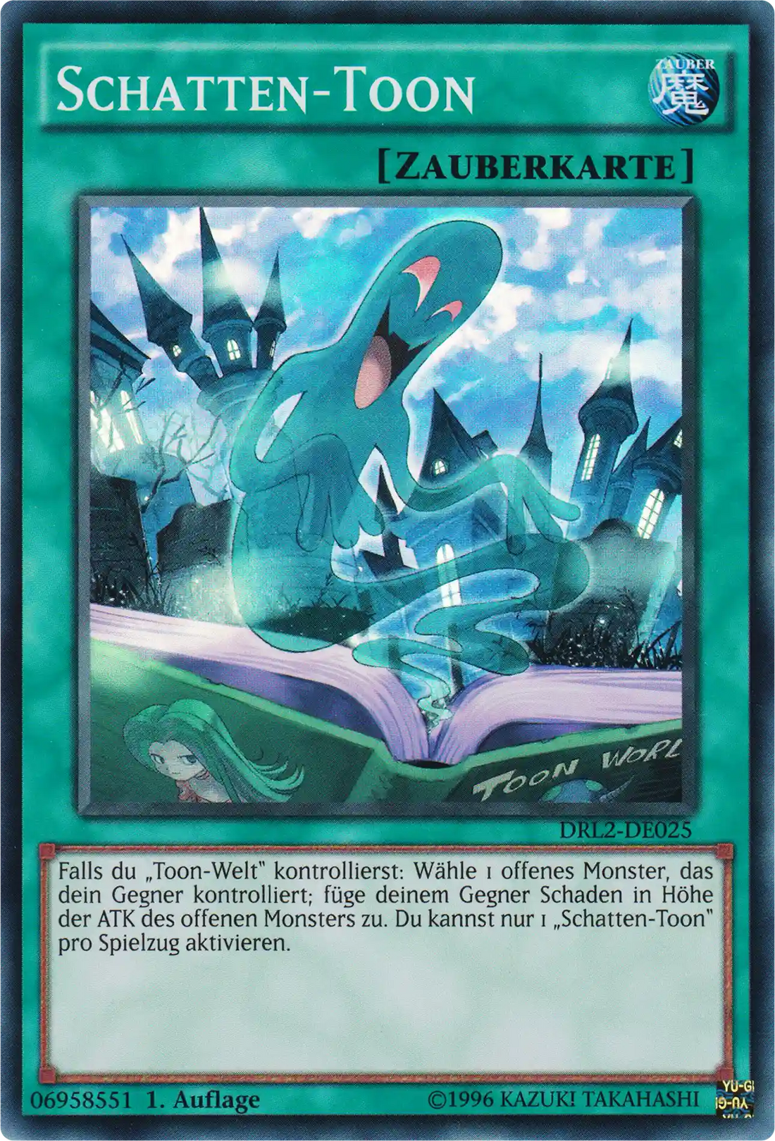 Schatten-Toon Yu-Gi-Oh! Karte DRL2-DE025 Super Rare