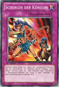 Schergin der Königin Yu-Gi-Oh! Karte DREV-DE073 Common