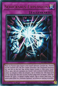 Schicksals-Explosion Yu-Gi-Oh! Karte MAMA-DE031 Ultra Rare