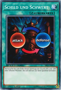 Schild und Schwert Yu-Gi-Oh! Karte SBLS-DE014 Common