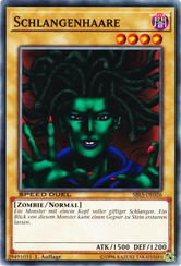 Schlangenhaare Yu-Gi-Oh! Karte SBLS-DE026 Common