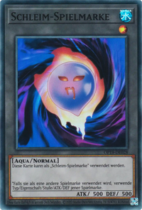 Schleim-Spielmarke Yu-Gi-Oh! Karte OP19-DE028 Super Rare