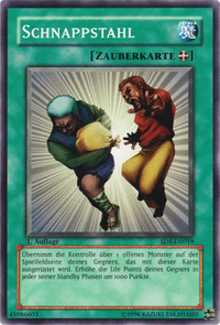 Schnappstahl Yu-Gi-Oh! Karte SD5-DE019 Common