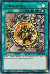 Schrumpfen Yu-Gi-Oh! Karte LCKC-DE043 Ultra Rare
