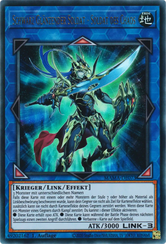 Schwarz Glänzender Soldat - Soldat des Chaos Yu-Gi-Oh! Karte MAMA-DE073 Ultra Rare