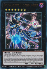 Schwarzer Hochmagier Yu-Gi-Oh! Karte CT13-DE004 Ultra Rare