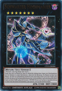 Schwarzer Hochmagier Yu-Gi-Oh! Karte CT13-DE004 Ultra Rare