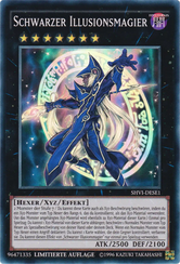Schwarzer Illusionsmagier Yu-Gi-Oh! Karte SHVI-DESE1 Super Rare