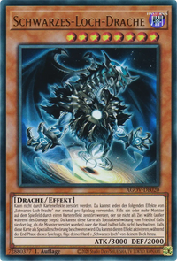 Schwarzes-Loch-Drache Yu-Gi-Oh! Karte AGOV-DE020 Ultra Rare