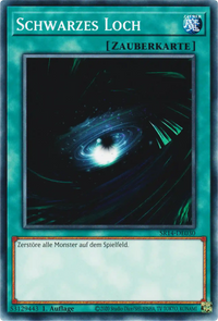 Schwarzes Loch Yu-Gi-Oh! Karte SR14-DE030 Common