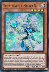 Schweigsamer Magier Null Yu-Gi-Oh! Karte LEDE-DESP1 Ultra Rare