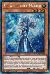Schweigsamer Magier Yu-Gi-Oh! Karte RA02-DE012 Secret Rare