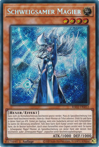 Schweigsamer Magier Yu-Gi-Oh! Karte RA02-DE012 Secret Rare