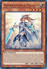 Schweigsamer Paladin Yu-Gi-Oh! Karte DPRP-DE003 Ultra Rare