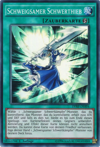 Schweigsamer Schwerthieb Yu-Gi-Oh! Karte DPRP-DE004 Super Rare