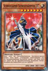 Schweigsamer Schwertkämpfer LV7 Yu-Gi-Oh! Karte YGLD-DEC06 Common