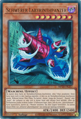 Schwerer Labyrinthpanzer Yu-Gi-Oh! Karte MP24-DE257 Ultra Rare