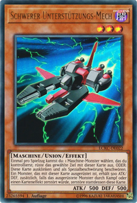 Schwerer Unterstützungs-Mech Yu-Gi-Oh! Karte LCKC-DE022 Ultra Rare