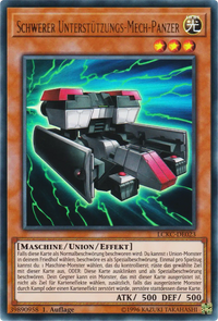 Schwerer Unterstützungs-Mech-Panzer Yu-Gi-Oh! Karte LCKC-DE023 Ultra Rare